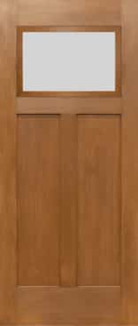Craftsman with Glass Fibreglass Door Craftsman with Glass Fibreglass Door