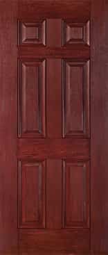 6panel fiberglass entry doors